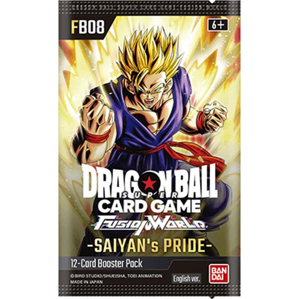 Dragon Ball Super Fusion World Saiyan's Pride (FB08) Booster Pack