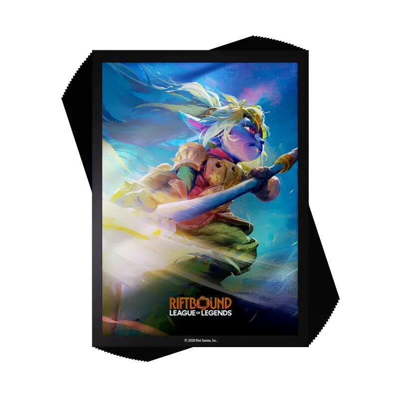 Riftbound: League of Legends TCG Unleashed Art Sleeves - Poppy, Keeper Of The Hammer