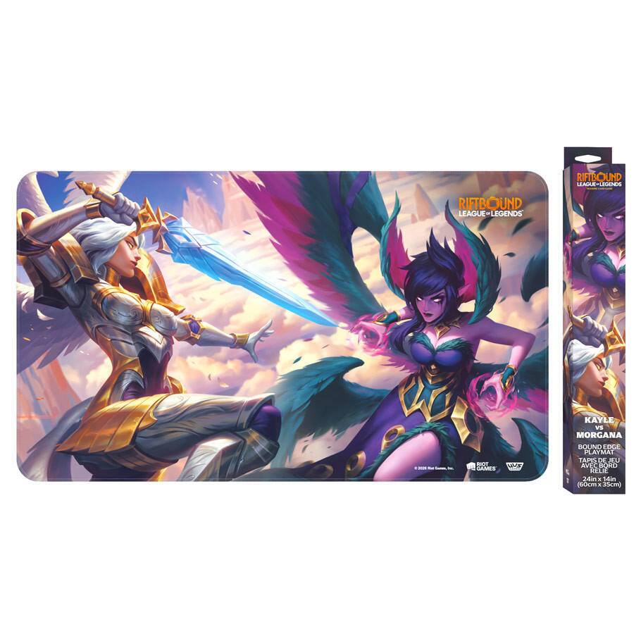 Riftbound: League of Legends TCG Vendetta Playmat - Kayle vs. Morgana