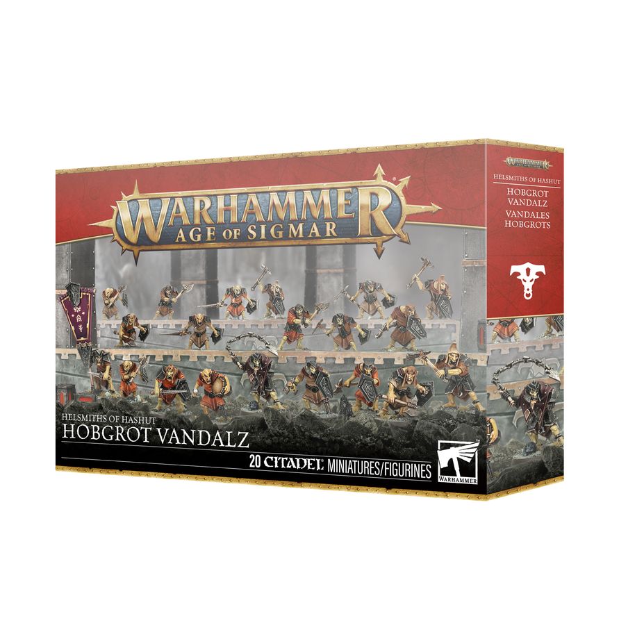 Games Workshop Warhammer AoS HELSMITHS OF HASHUT HOBGROT VANDALZ - NEW