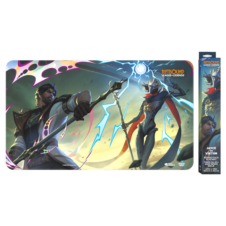 Riftbound: League of Legends TCG Vendetta Playmat - Jayce vs. Viktor