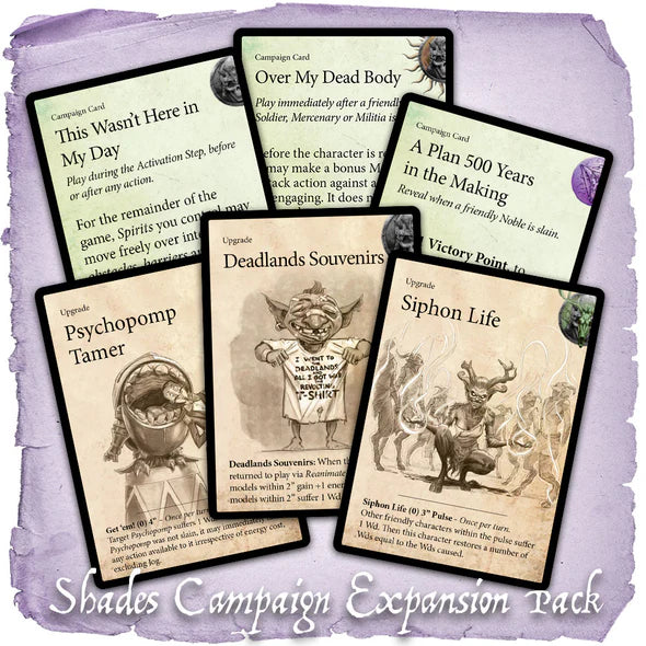 Moonstone - Shades Campaign Deck Expansion Pack