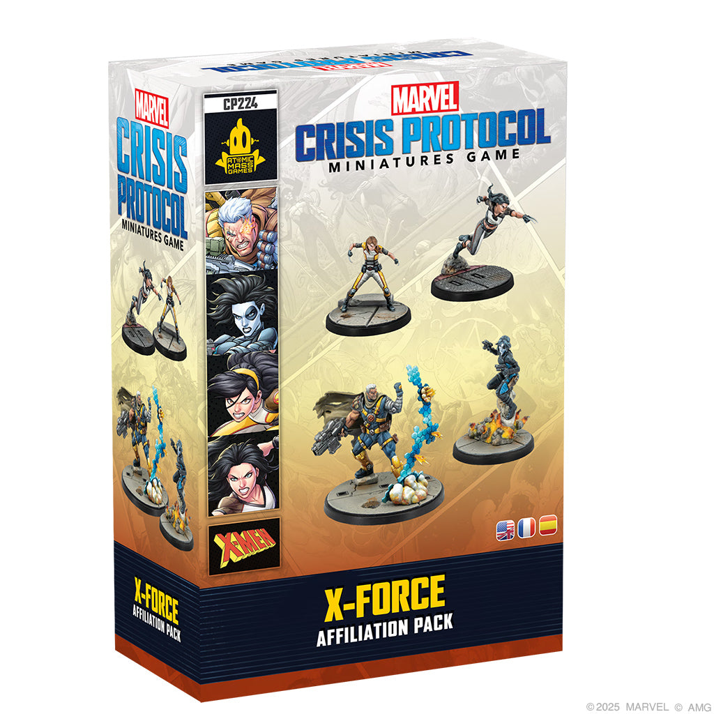 Marvel: Crisis Protocol X-Force Affiliation Pack