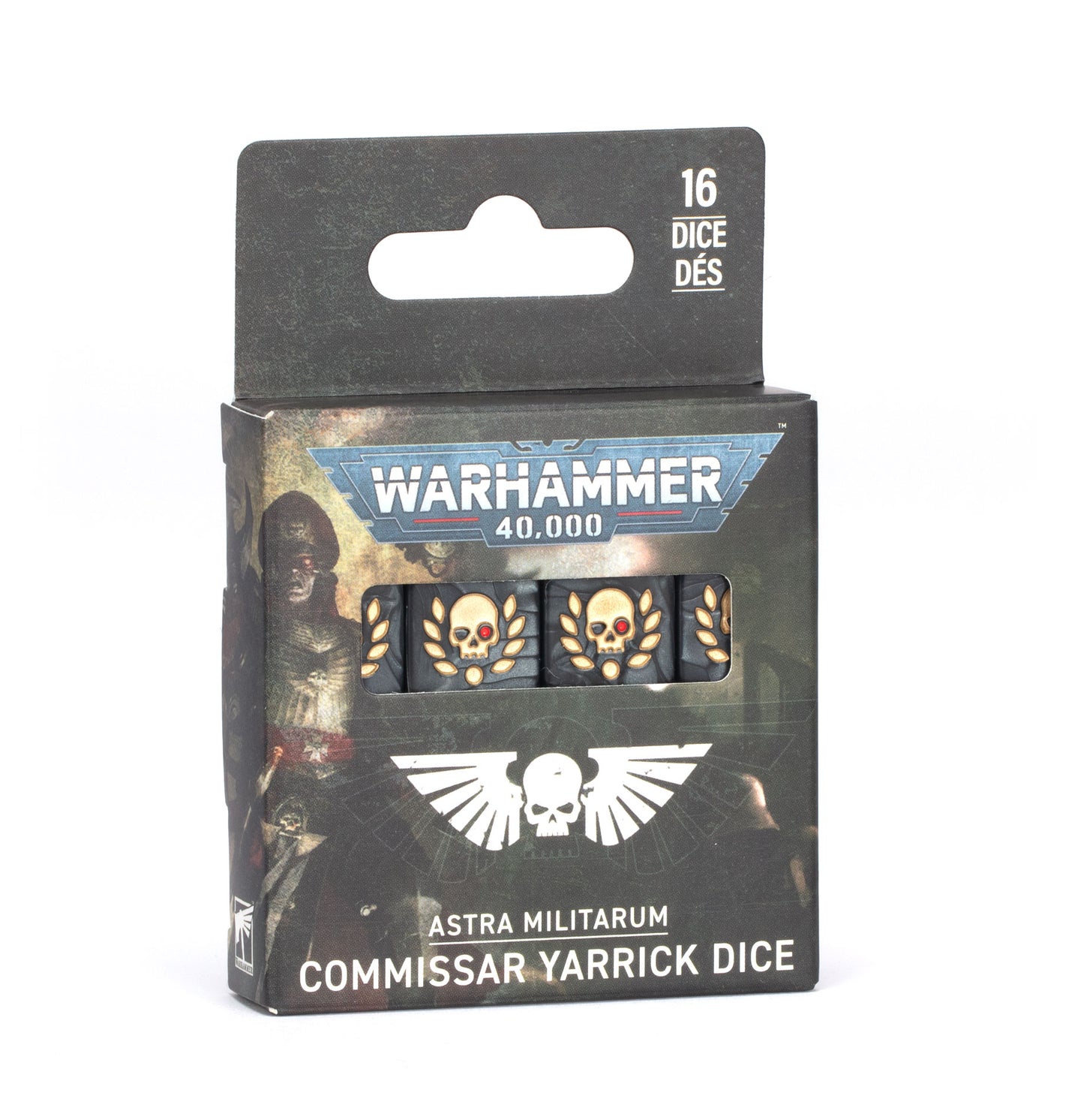 Astra Militarum Comissar Yarrick Dice Set