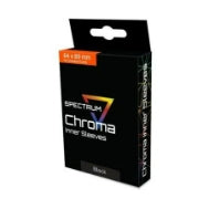 BCW Spectrum Chroma 64 x 89mm Inner Sleeves - Black
