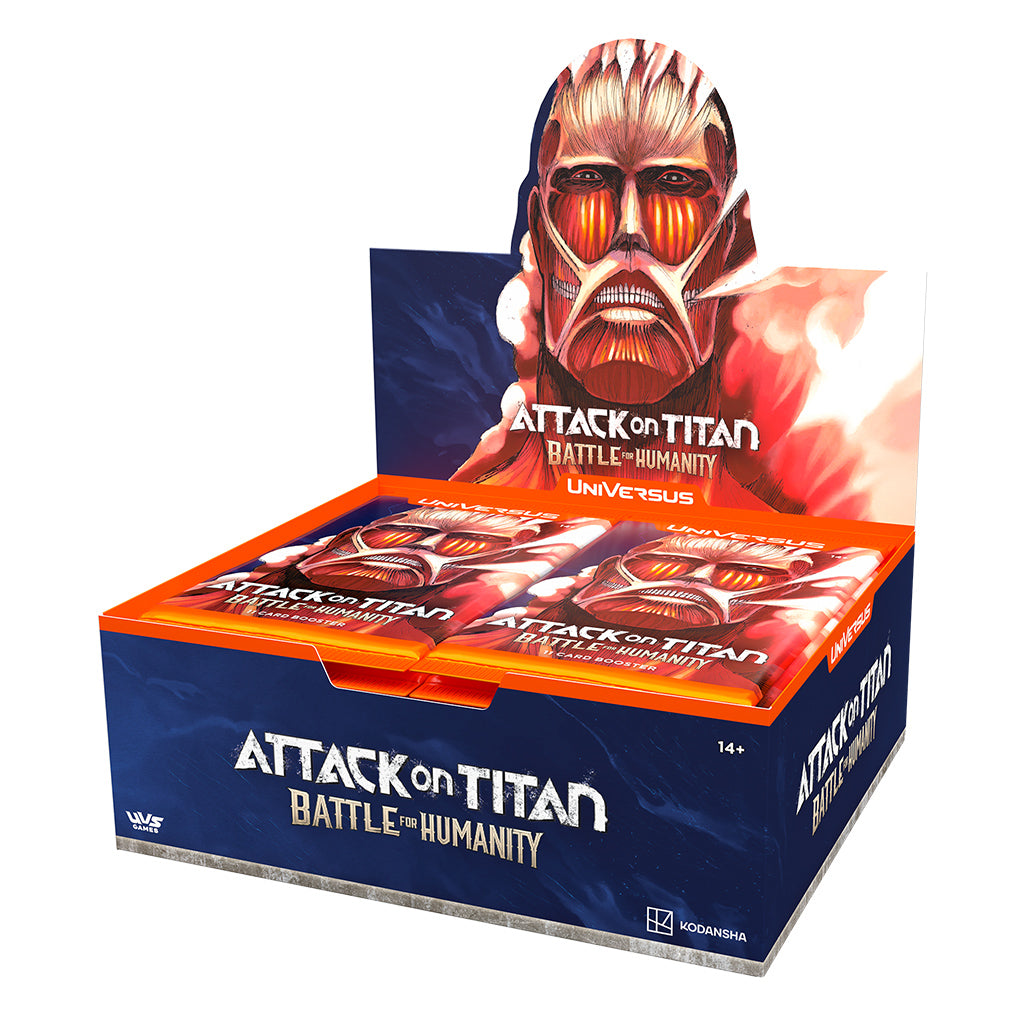 Universus Attack on Titan: Battle for Humanity - Booster Display