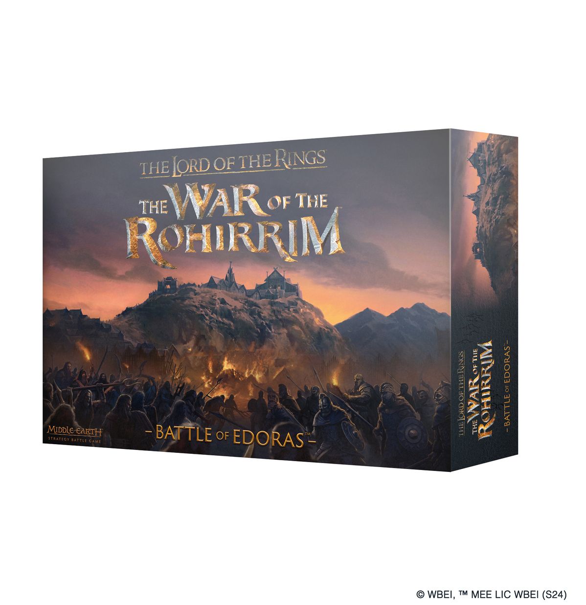LoTR The War of the Rohirrim Battle of Edoras Middle Earth Strategy Battle Game