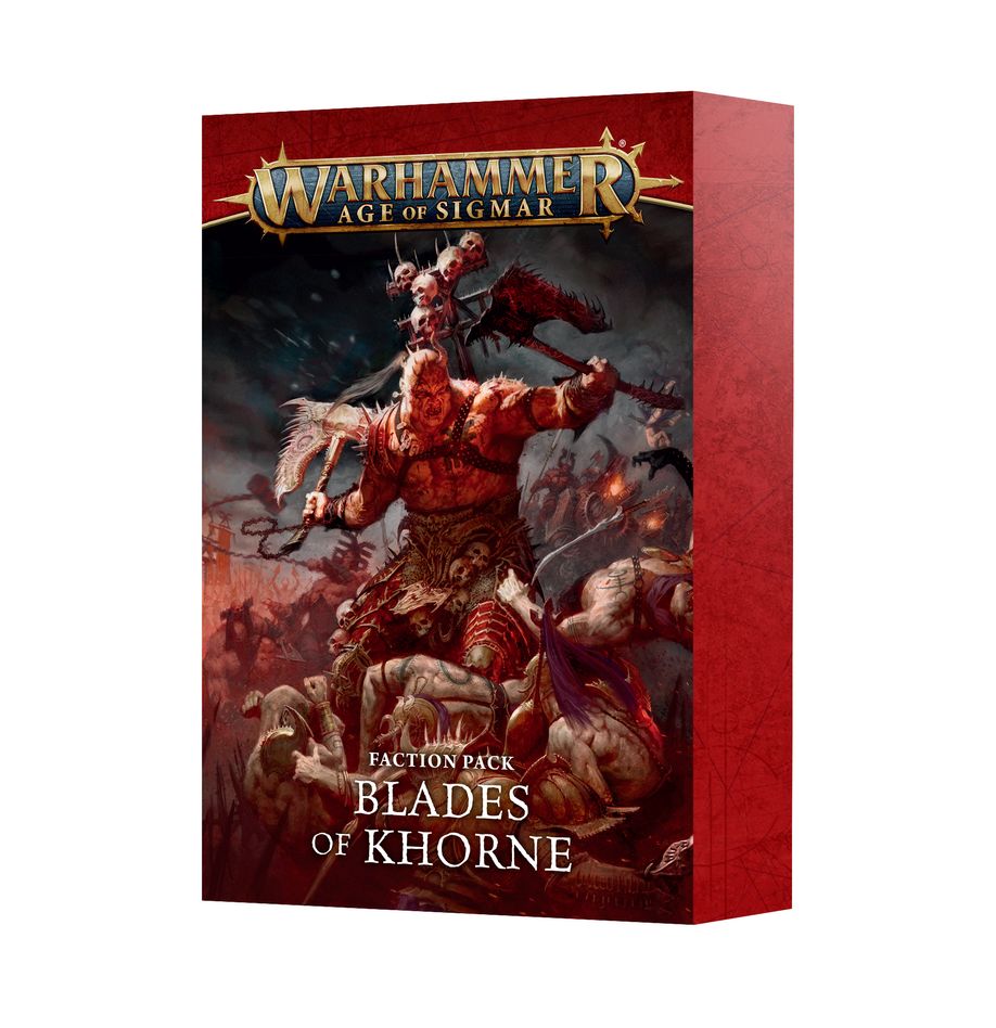 Games Workshop Warhammer AoS Faction Pack BLADES OF KHORNE - NEW SEALED