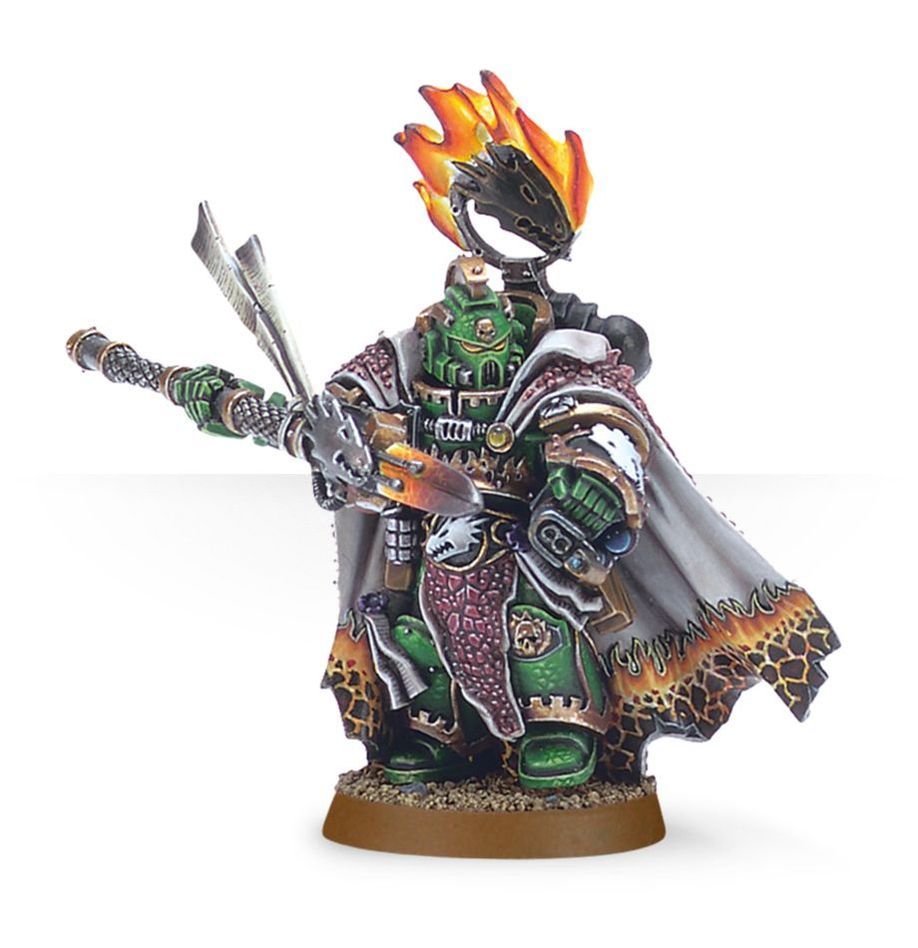 Salamanders Forgefather Captain Vulkan He'stan