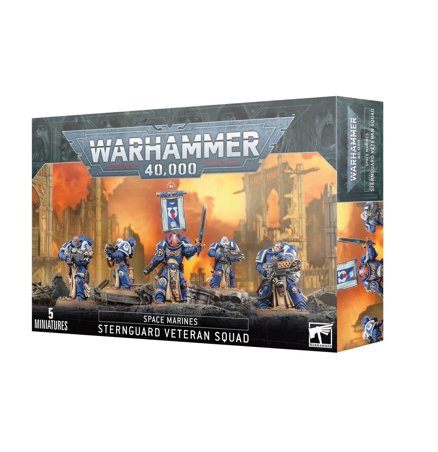 Games Workshop Warhammer 40K SPACE MARINES STERNGUARD VETERAN SQUAD - NEW SEALED