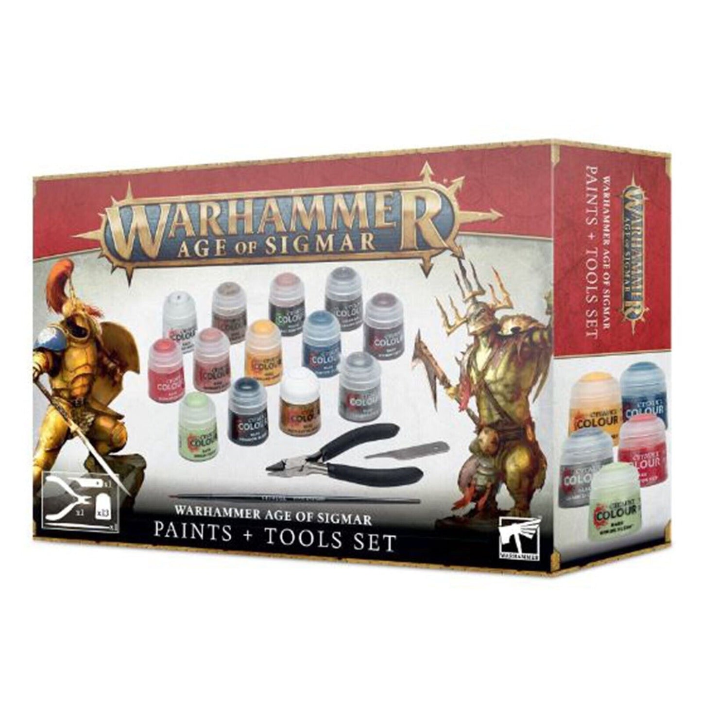 Warhammer Age of Sigmar Paints + Tools