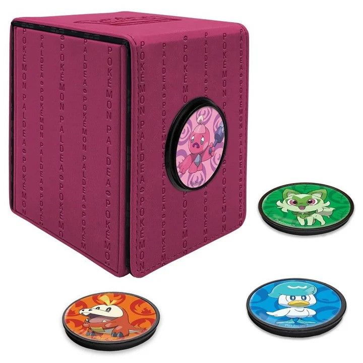Pokemon TCG: Alcove 4-Click Deck Box - Paldea