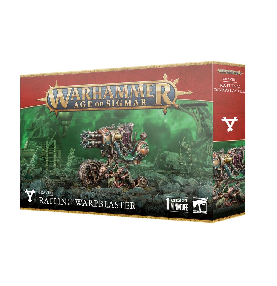 Games Workshop Warhammer AoS SKAVEN RATLING WARPBLASTER - NEW SEALED