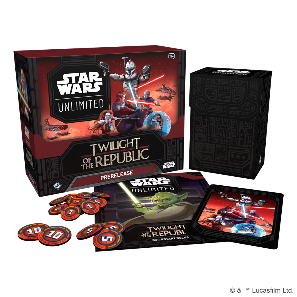 Star Wars Unlimited Twilight of The Republic Prerelease Box