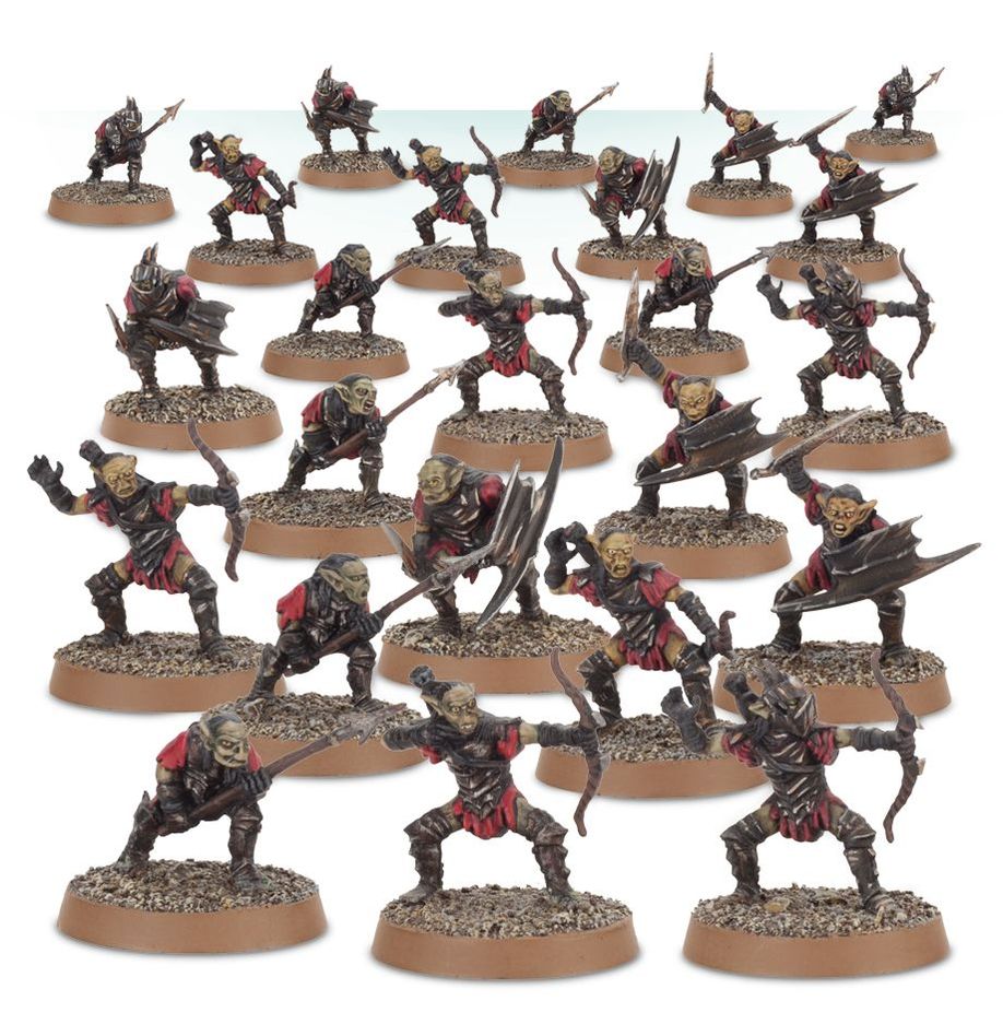 LoTR Moria Goblins Middle Earth Strategy Battle Game