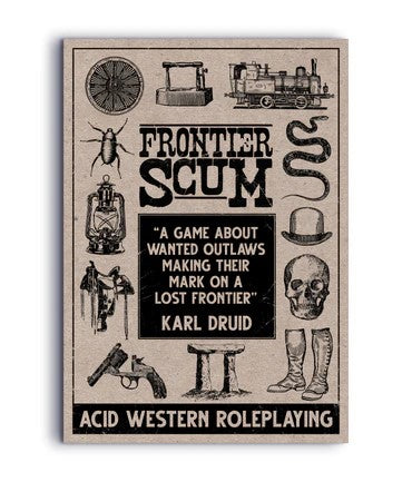 Frontier Scum - Western Roleplaying Game
