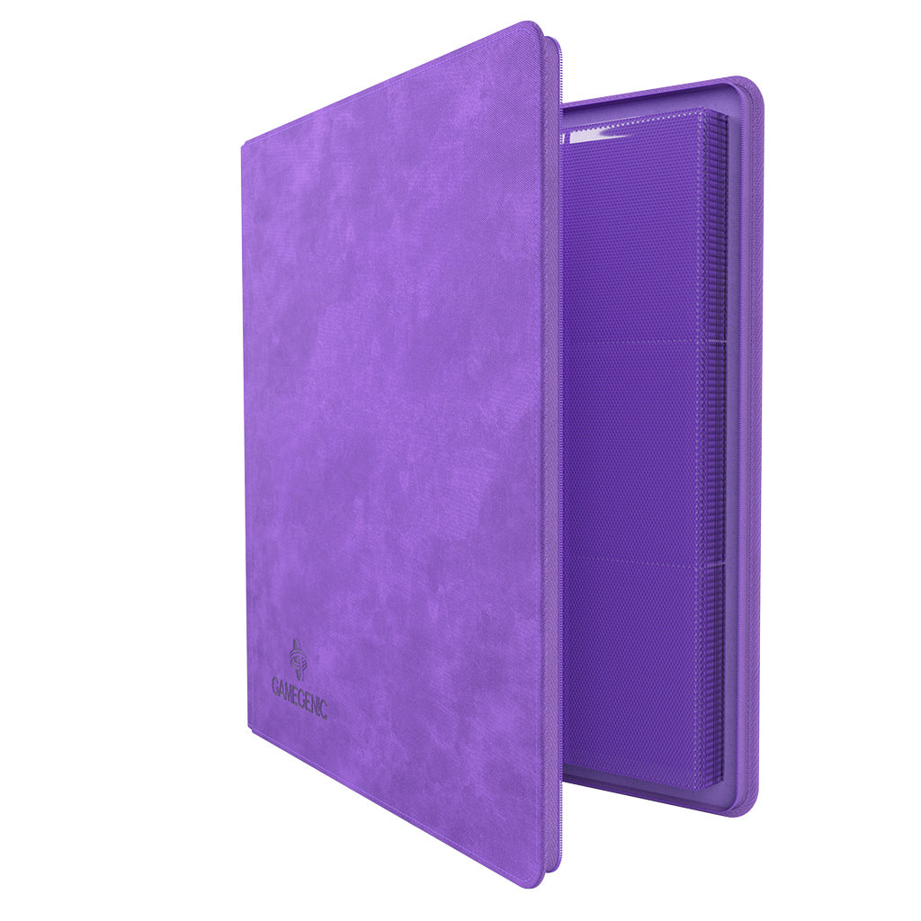 Gamegenic Zip-Up Album 24-Pocket - Purple