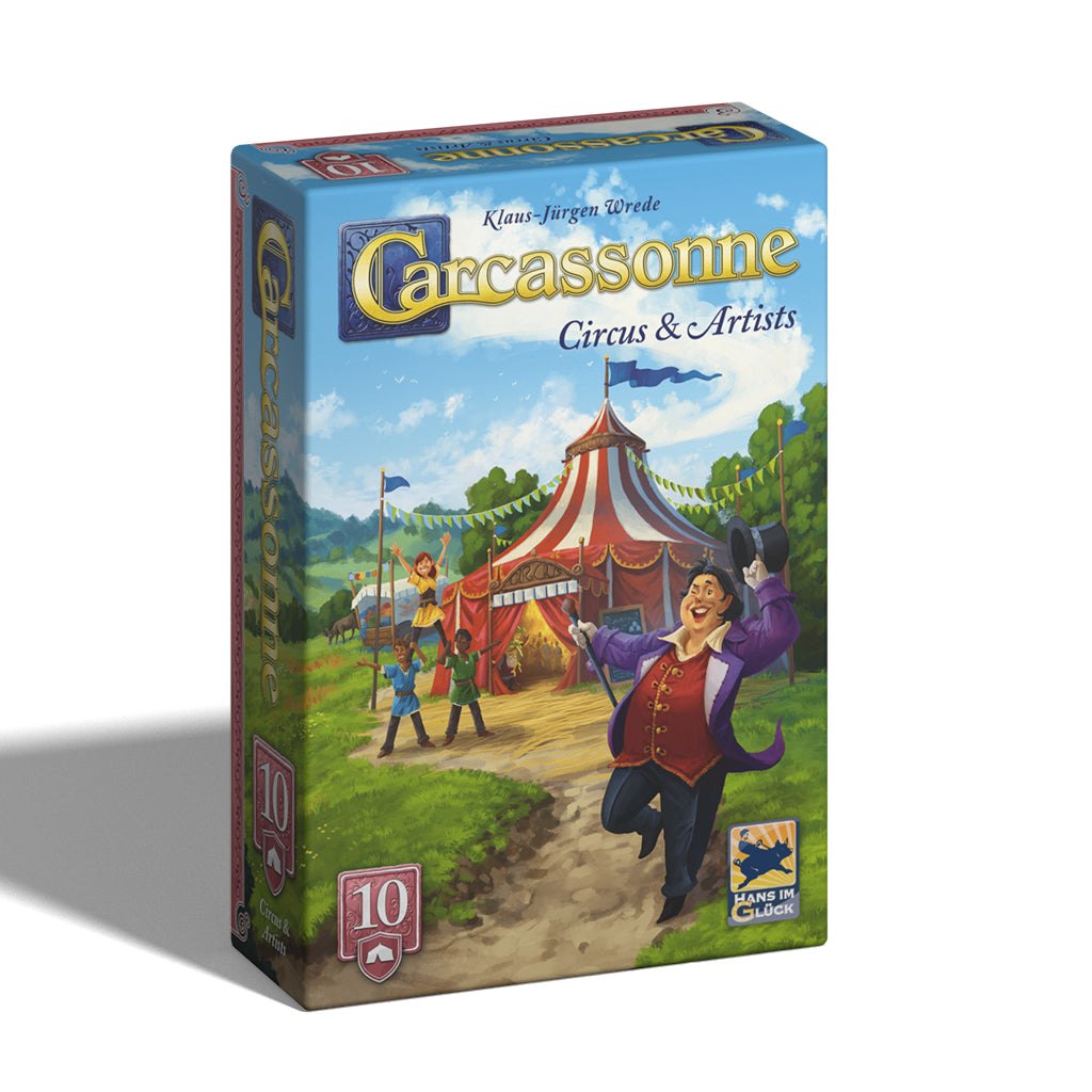 Carcassonne Exp 10 Circus & Artists (v3.1) Expansion