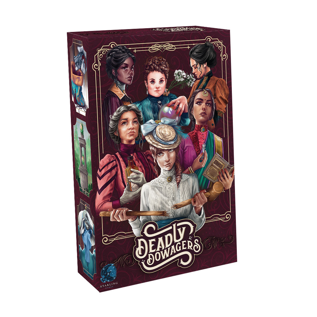 Deadly Dowagers Board Game (Vertical Art Box)