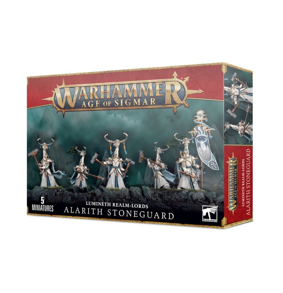 Lumineth Realm-Lords Alarith Stoneguard