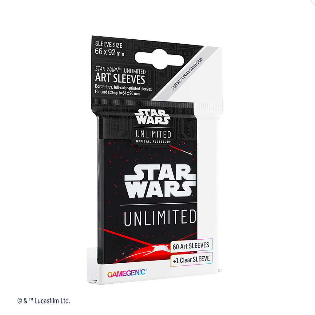 Star Wars Unlimited Art Sleeves - Space Red