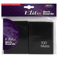 BCW Elite 2 Deck Guard 100 - Black Matte