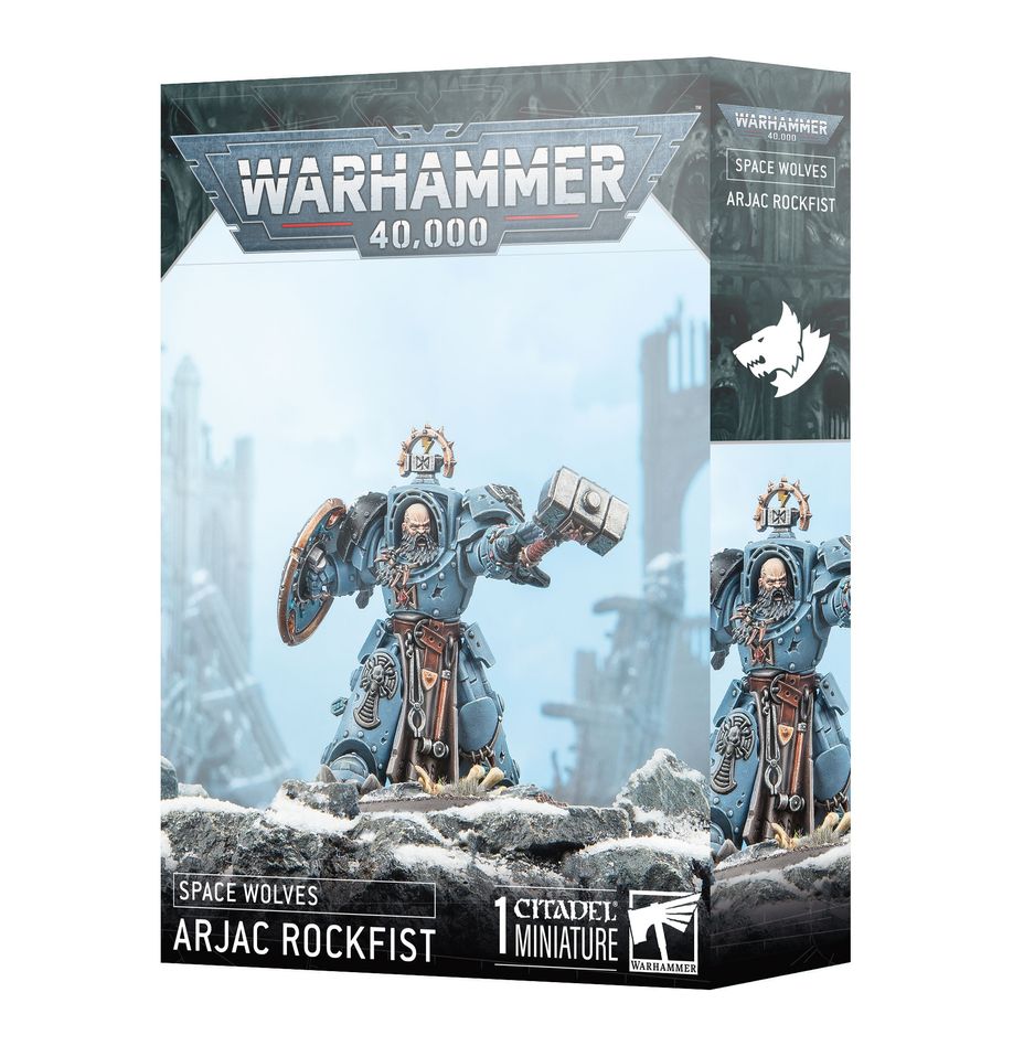 Space Wolves Arjac Rockfist