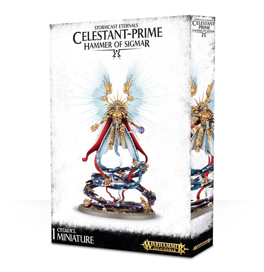 Stormcast Eternals Celestant-Prime Hammer of Sigmar Warhammer Age of Sigmar