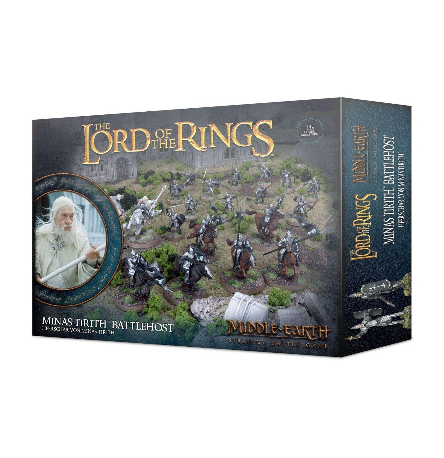 LoTR Minas Tirith Battlehost Middle Earth Strategy Battle Game