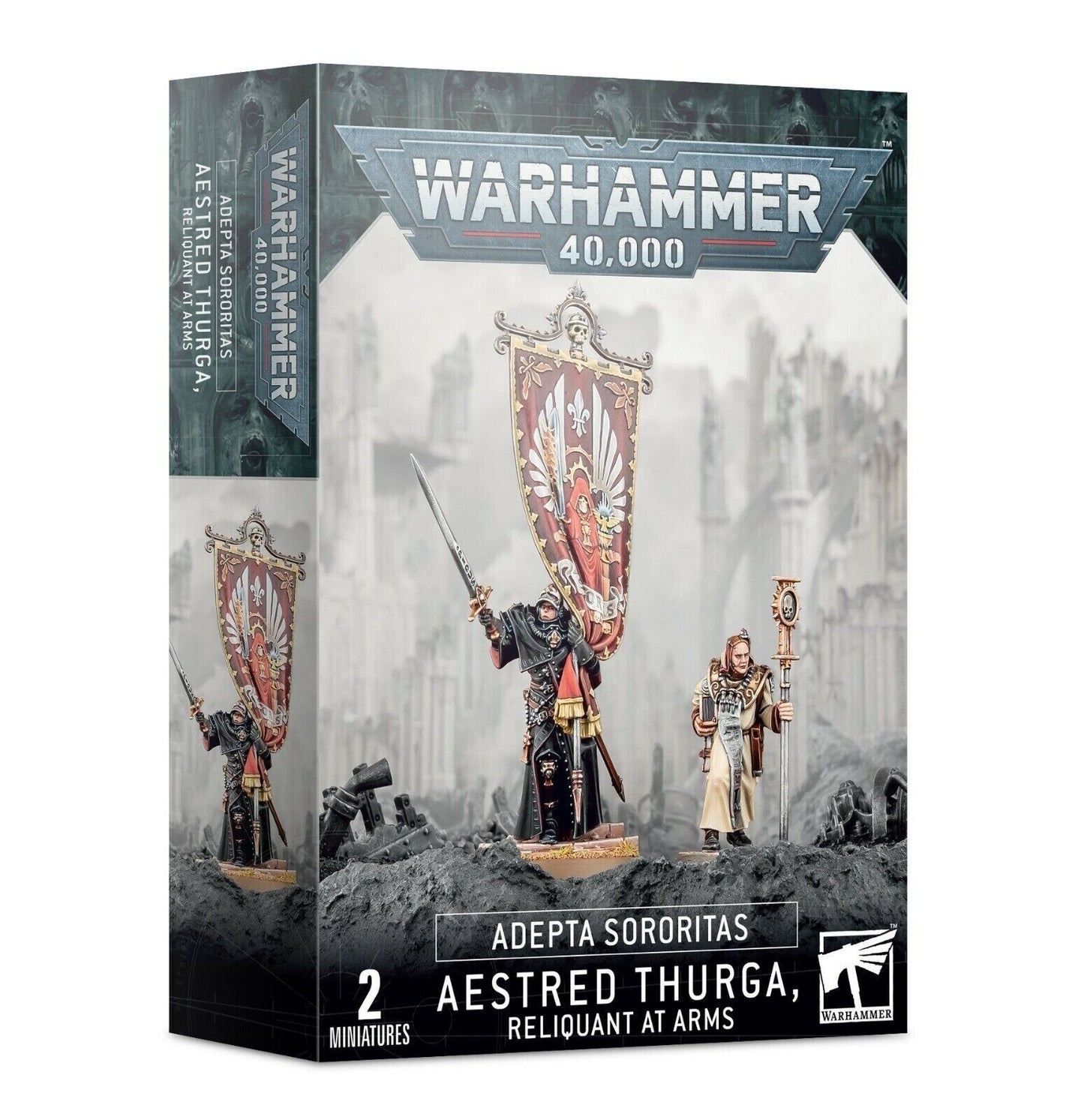 Adepta Sororitas Aestred Thurga Reliquant at Arms
