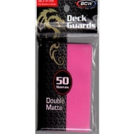BCW Deck Guard 50 - Pink Matte