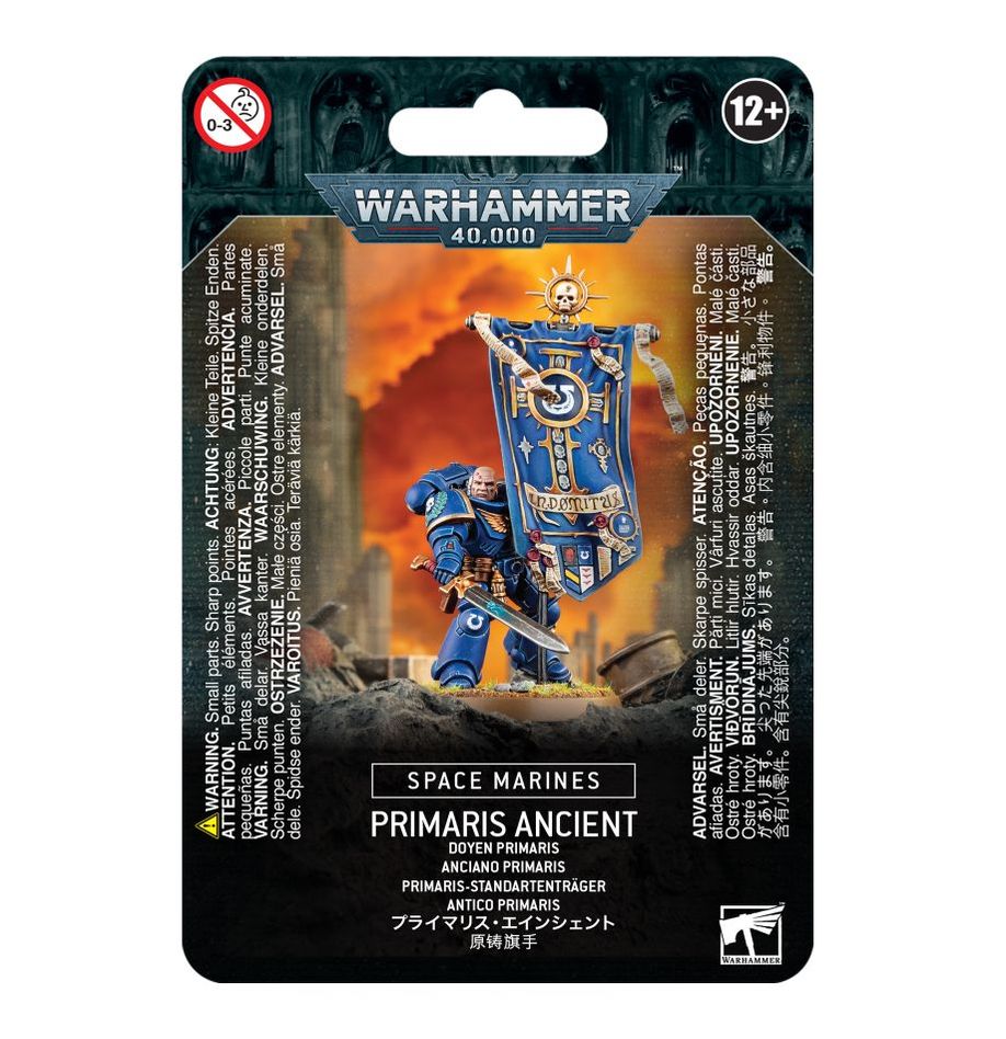 Games Workshop Warhammer 40K SPACE MARINES PRIMARIS ANCIENT