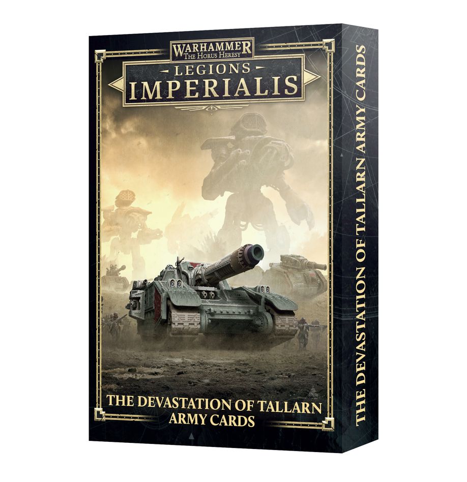 Legions Imperialis The Devastation of Tallarn Army Cards