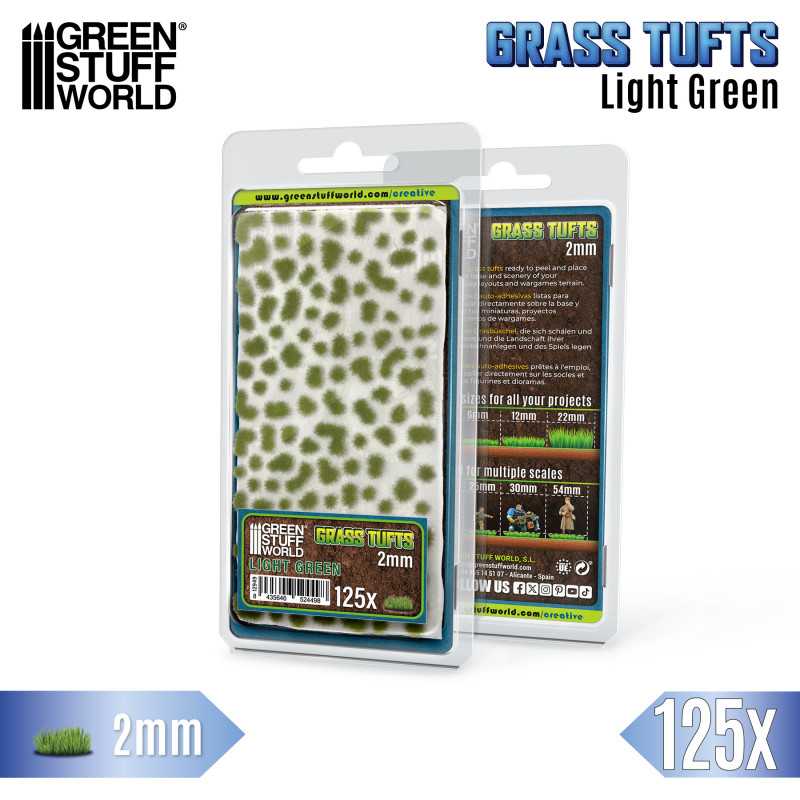 Grass Tufts - Light Green (2mm)