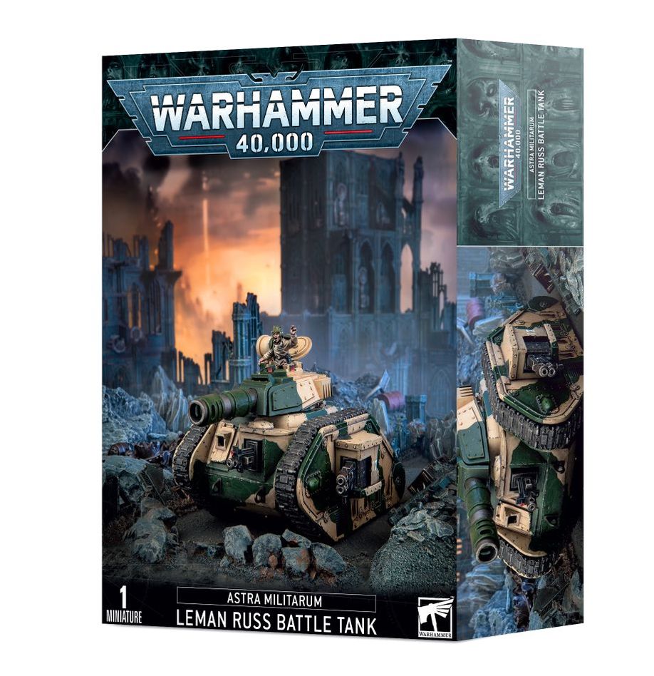 Games Workshop Warhammer 40K ASTRA MILITARUM LEMAN RUSS BATTLE TANK - NEW SEALED