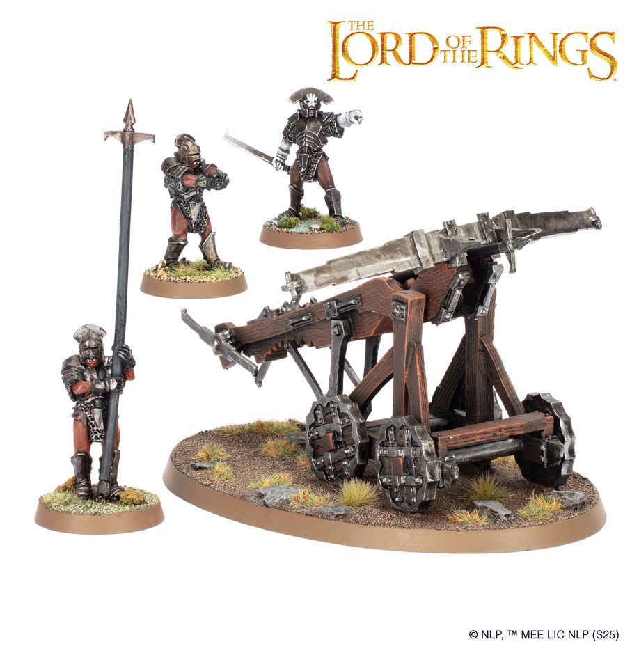 LoTR Uruk-Hai Siege Assault Ballista Middle Earth Strategy Battle Game