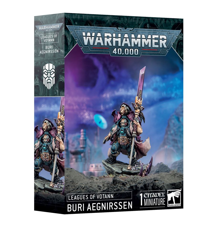 Games Workshop Warhammer 40K LEAGUES OF VOTANN BURI AEGNIRSSEN - NEW SEALED