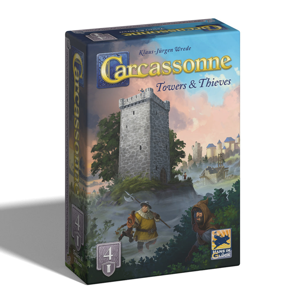 Carcassonne Exp 4 Towers & Thieves (v3.1) Expansion