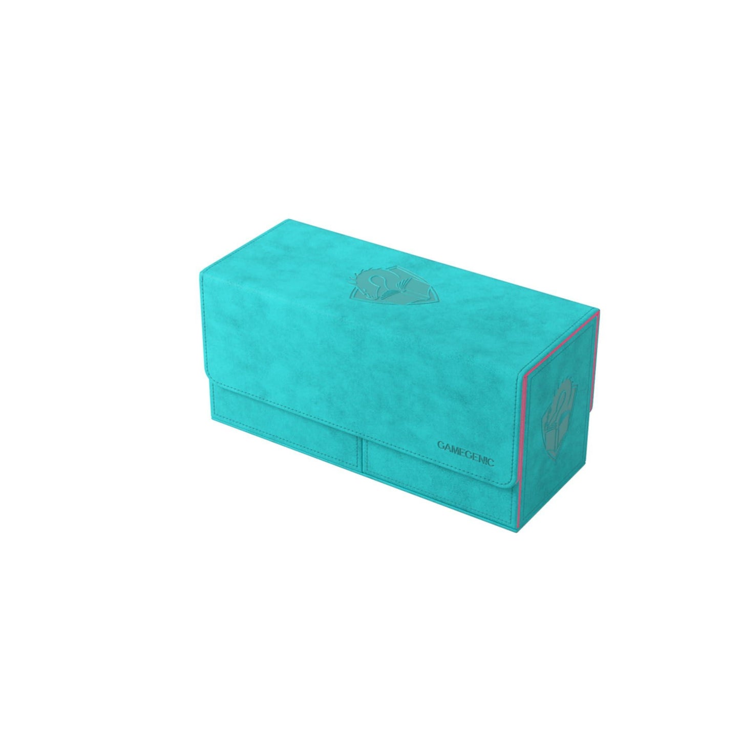 Gamegenic The Academic 133+ XL Premium Deck Box | Teal/Pink Color