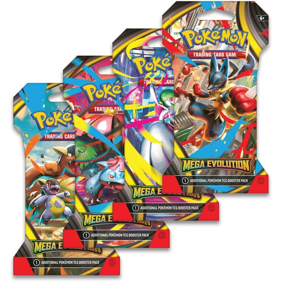 Pokemon TCG: Mega Evolution Sleeved Booster Pack (ME01)