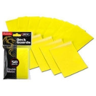 BCW Deck Guard 50 - Yellow Matte