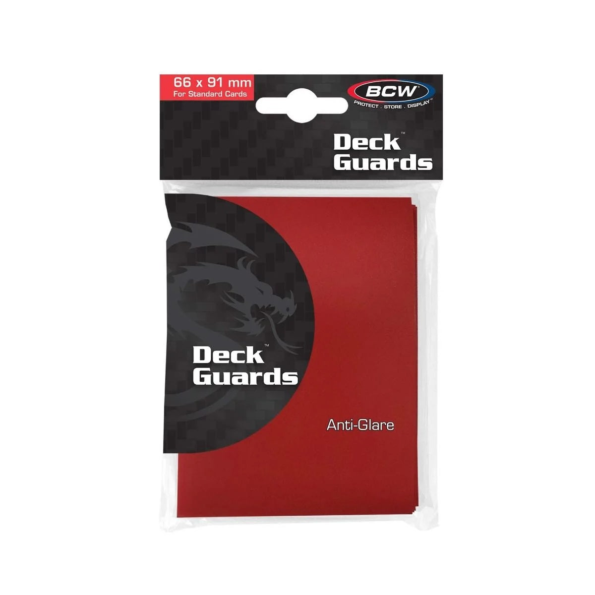 BCW Deck Guard 50 - Red Matte