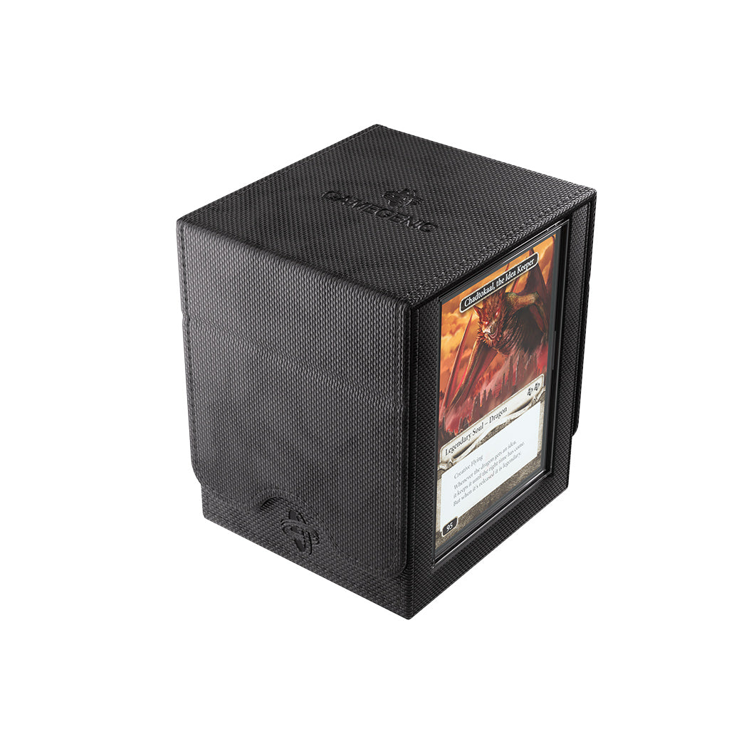 Gamegenic Squire Plus 100+ XL Convertible Deck Box Black