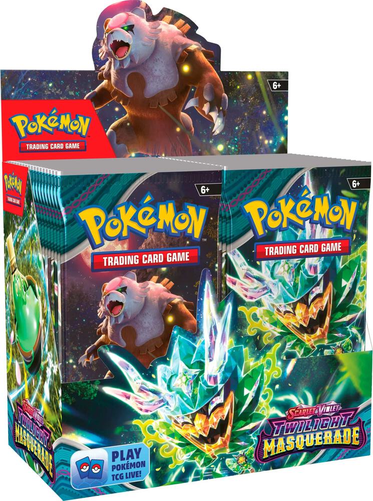 Pokémon TCG: Scarlet & Violet Twilight Masquerade Booster Box (36 packs)