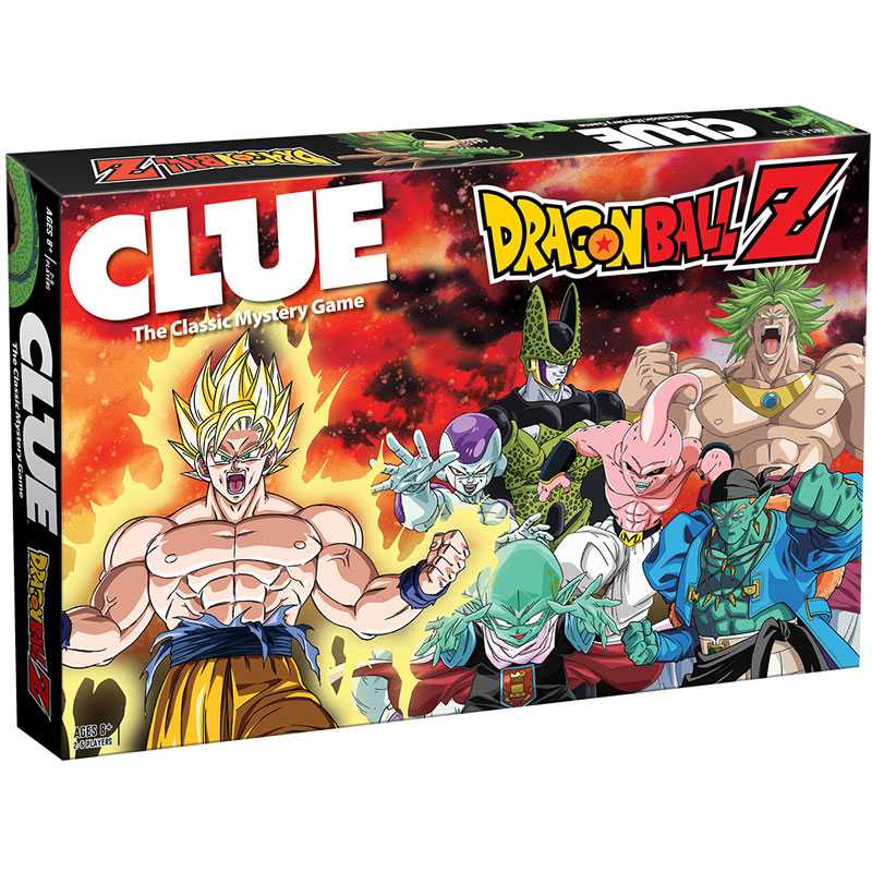 Dragon Ball Z Clue Board Game | 2-6 Players