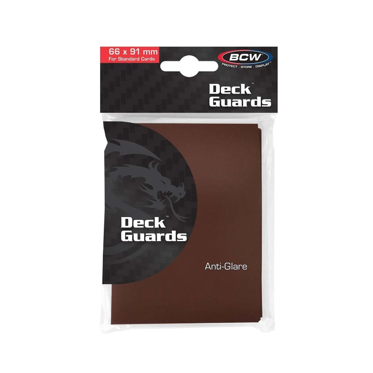 BCW Deck Guard 50 - Brown Matte
