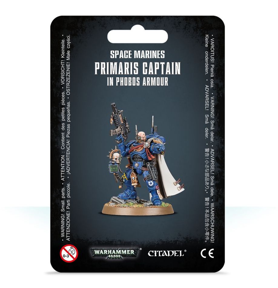 Space Marines Captain in Phobos Armor