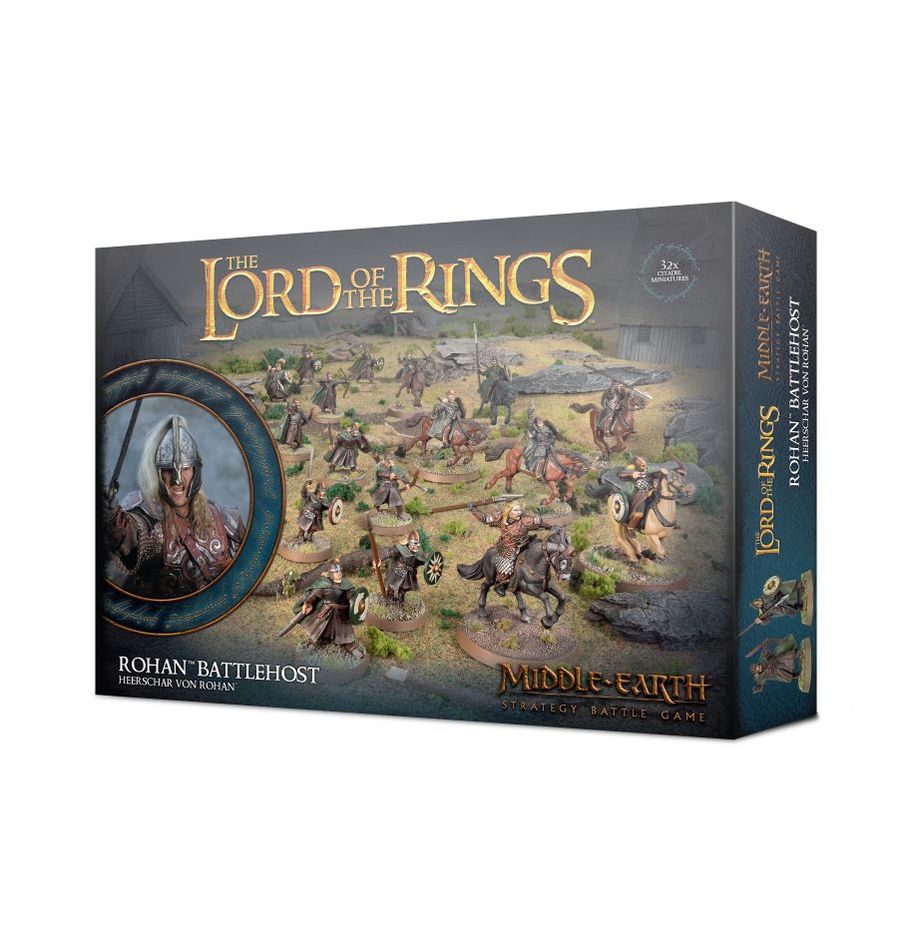 LoTR Rohan Battlehost Middle Earth Strategy Battle Game