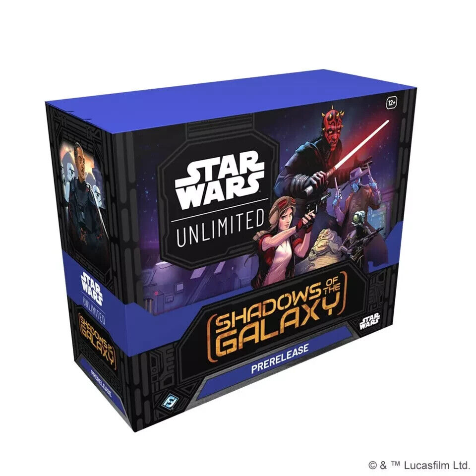 Star Wars Unlimited Shadows of The Galaxy Prerelease Box