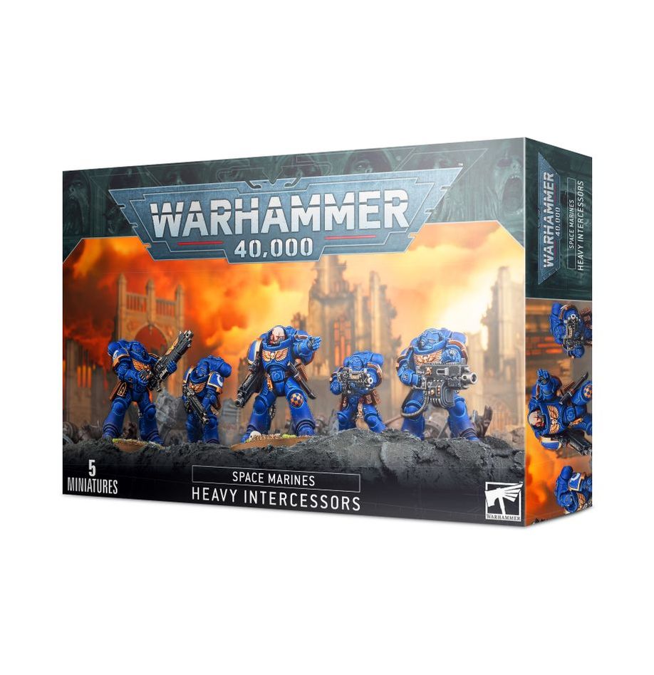 Games Workshop Warhammer 40K SPACE MARINES HEAVY INTERCESSORS